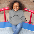 Load image into Gallery viewer, Child Hoodie Gray La Vie Est Belle Around
