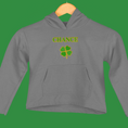 Load image into Gallery viewer, Child Hoodie Gray Chance Trefle
