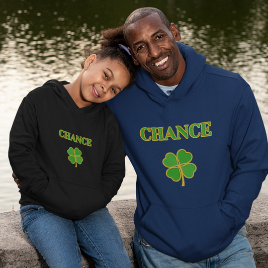 Child Hoodie Black Chance Trefle