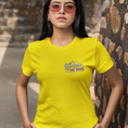 Load image into Gallery viewer, Tee Shirt Yellow Le Bonheur Est en Vous
