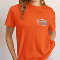 Load image into Gallery viewer, Tee Shirt Orange Le Bonheur Est en Vous
