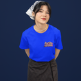 Load image into Gallery viewer, Tee Shirt Navy La Vie Est Belle Pink
