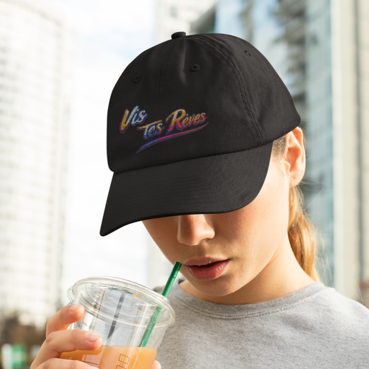 Cap Black Vis Tes Rêves Multicolor