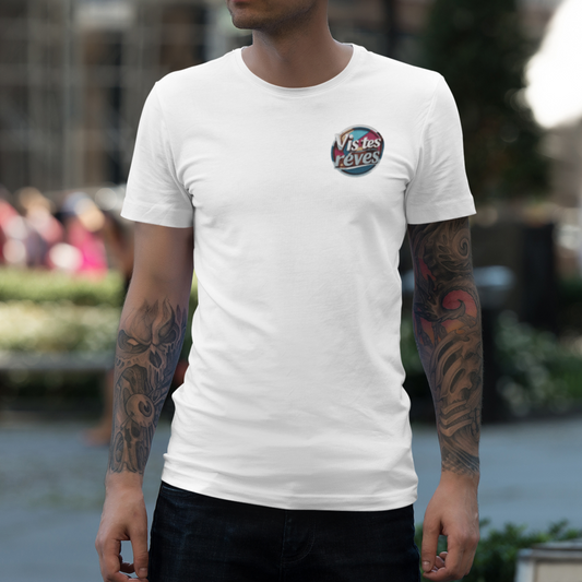 Tee Shirt White Vis Tes Rêves Circle