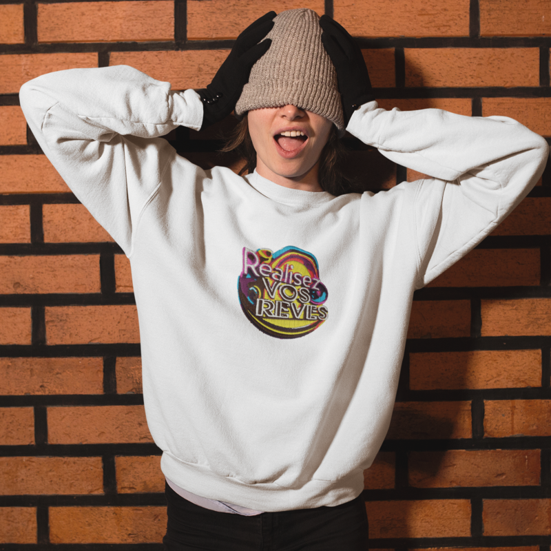 Sweater White Réalisez Vos Rêves