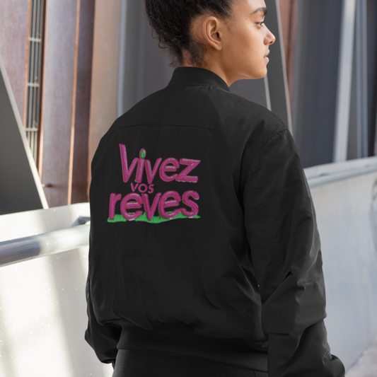 Jacket Bomber VTR Vivez Vos Rêves