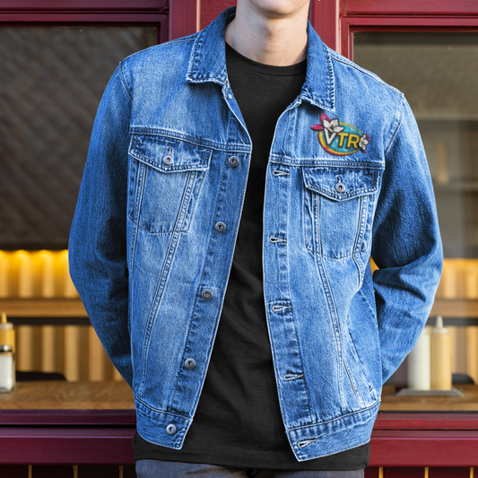 Jacket Denim VTR La Vie Est Belle Graffiti