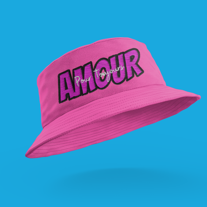 Hat Bob Pink Amour Pour Toujours