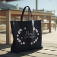 Load image into Gallery viewer, Canvas Tote Bag Merci C'Est Gentil
