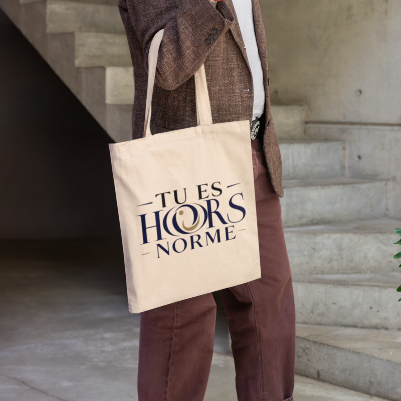 Canvas Tote Bag Tu es Hors Norme