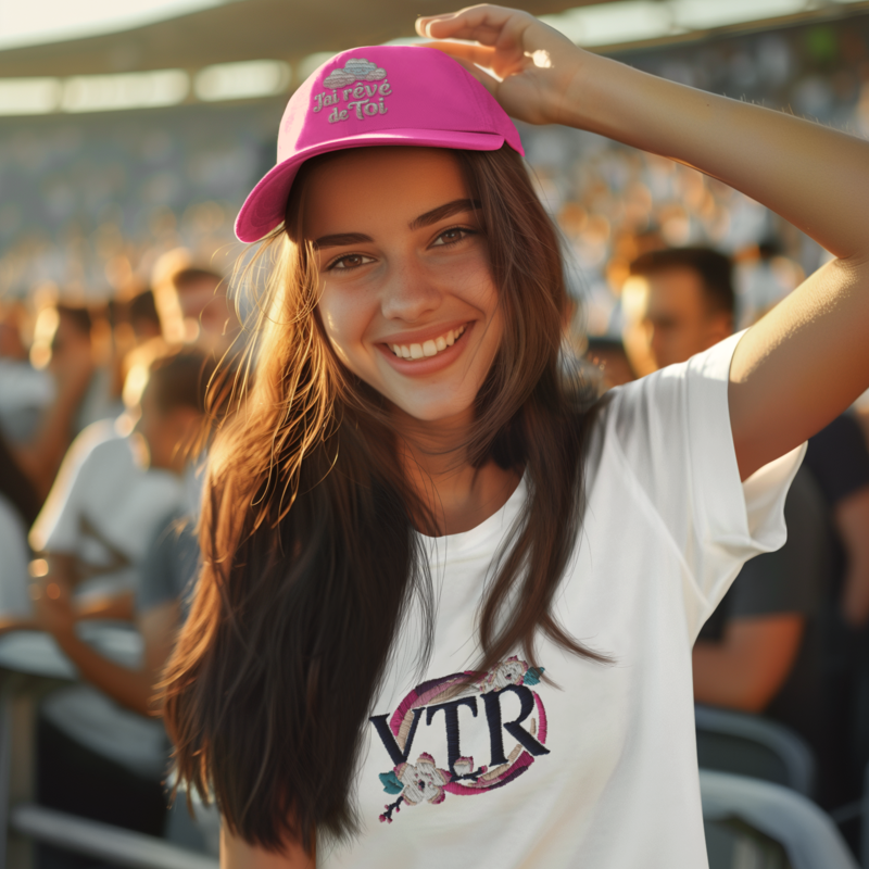 Cap Pink J'ai Rêvé de Toi