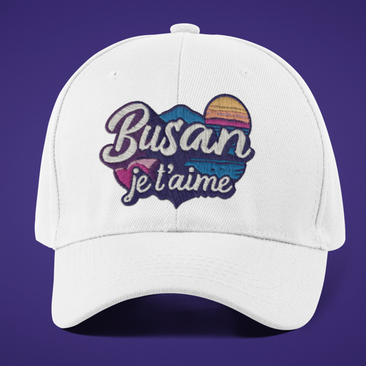 Cap White Busan Je t'Aime Color