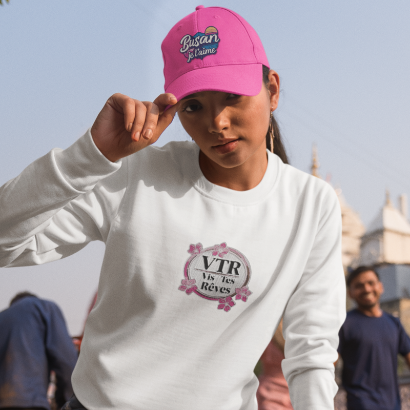 Cap Pink Busan Je t'Aime Color