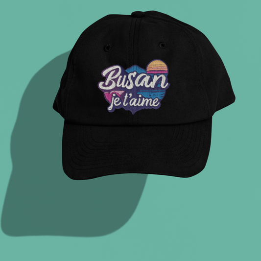 Cap Black Busan Je t'Aime Color