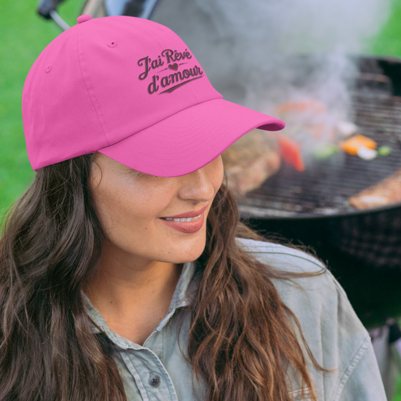 Cap Pink J'ai Rêvé d'Amour