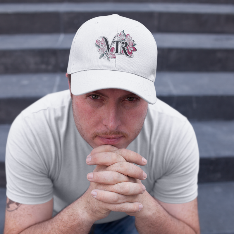 Cap White VTR Black Cherry Blossoms