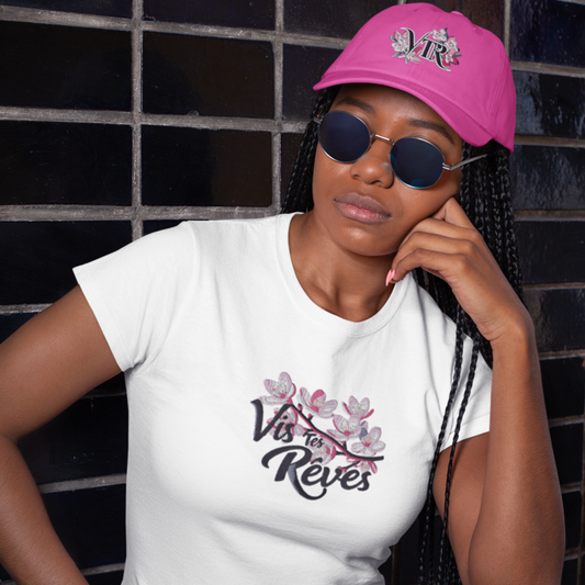 Cap Pink VTR Black Cherry Blossoms