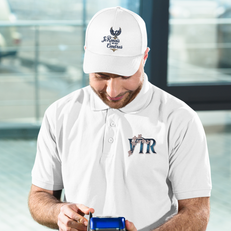 Cap White Je Renais de Mes Cendres Phoenix