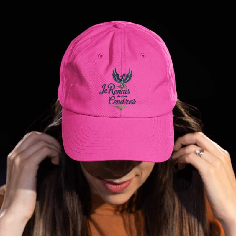 Cap Pink Je Renais de Mes Cendres Phoenix