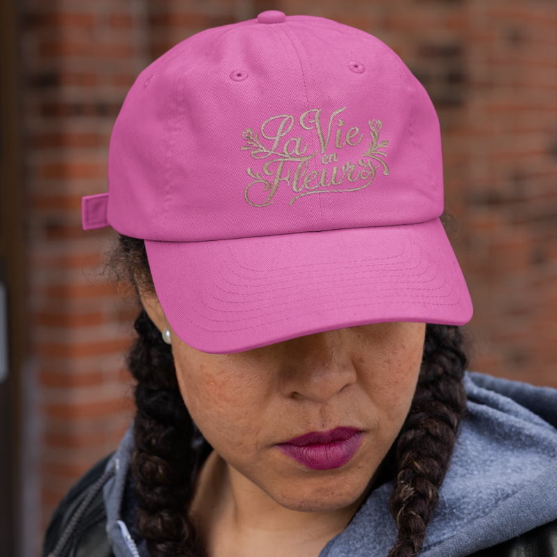 Cap Pink La Vie En Fleurs Gold