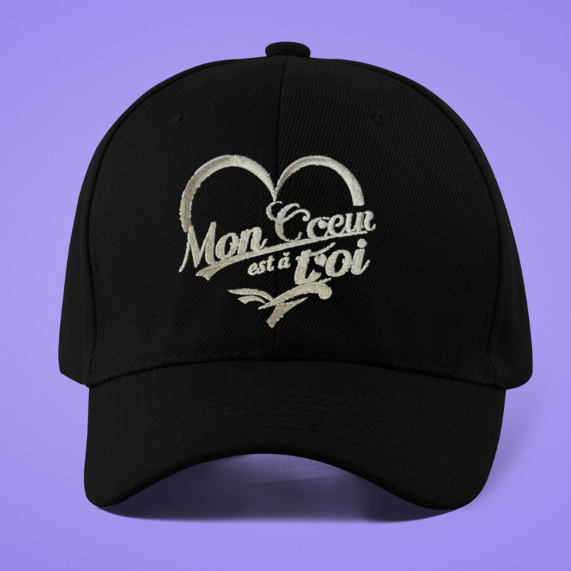 Cap Black Mon Coeur Est à Toi