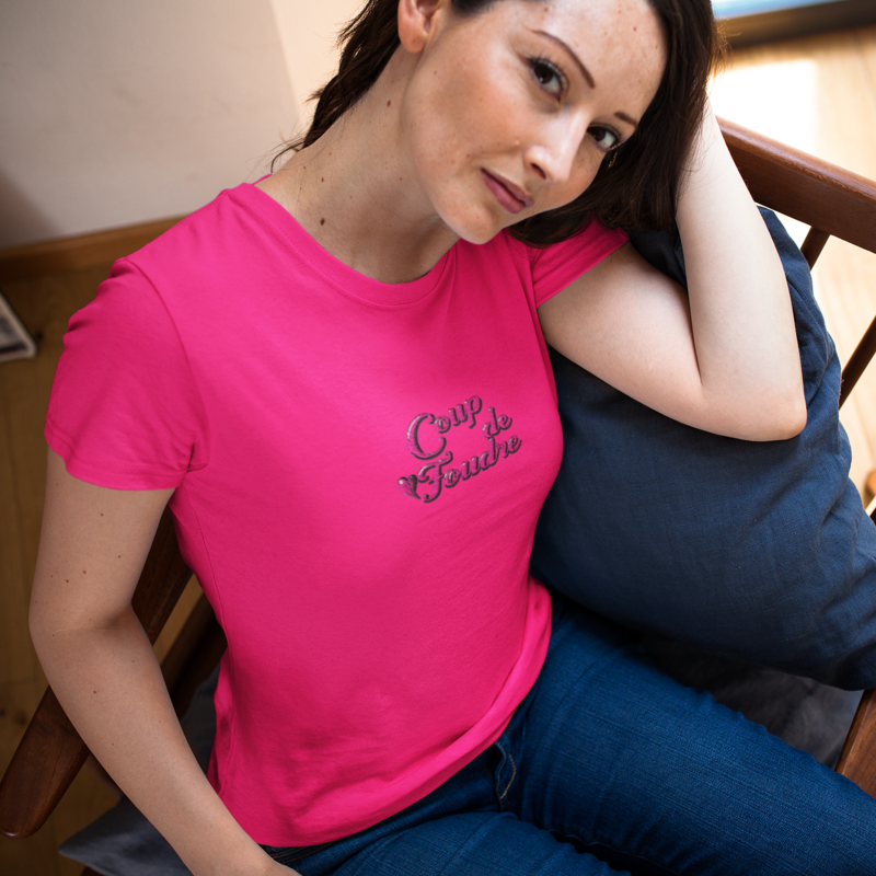 Tee Shirt Pink Coup de Foudre Pink