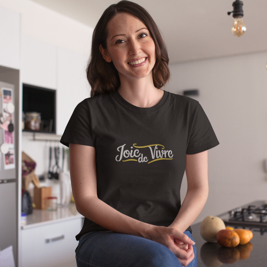 Tee Shirt Black Joie de Vivre