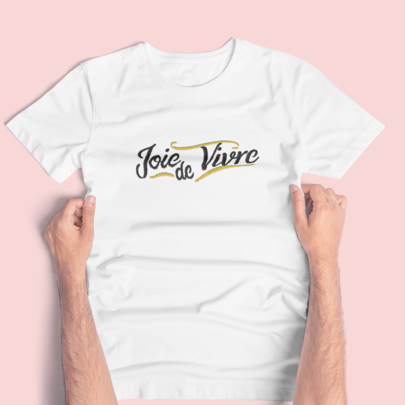 Tee Shirt White Joie de Vivre