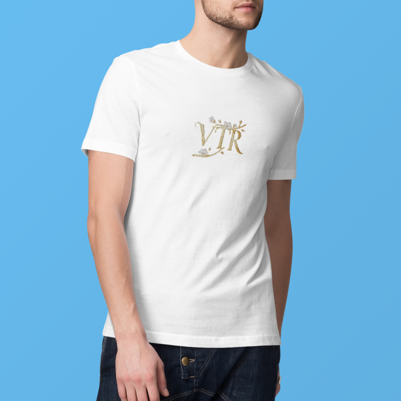 Tee Shirt Black VTR Gold Sakura