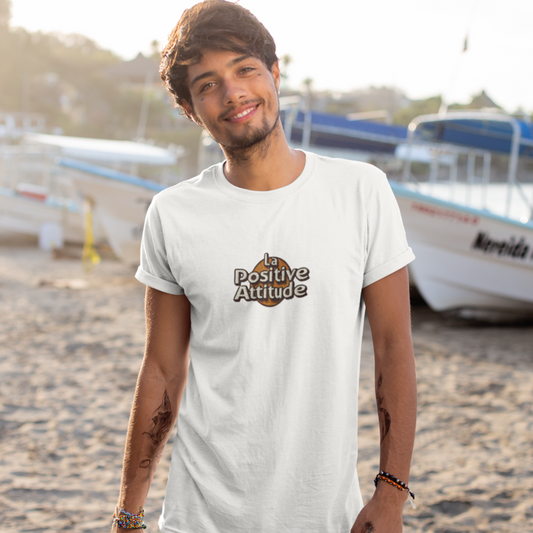 Tee Shirt White La Positive Attitude