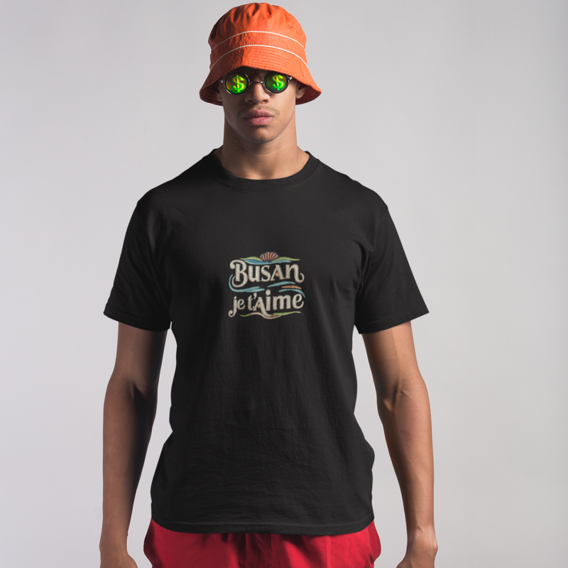 Tee Shirt Busan Je T'Aime Shell