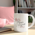 Load image into Gallery viewer, Mug White Merci C'est Gentil
