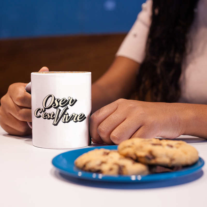 Mug White Osez c'Est Vivre