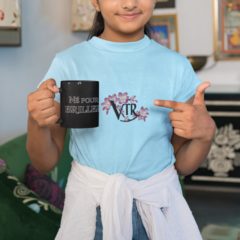 Mug Black  Né Pour Briller