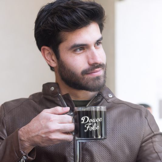 Glass Mug Douce Folie