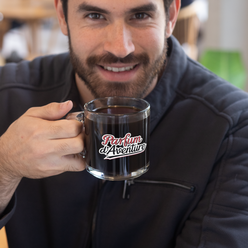Glass Mug Parfum d'Aventure