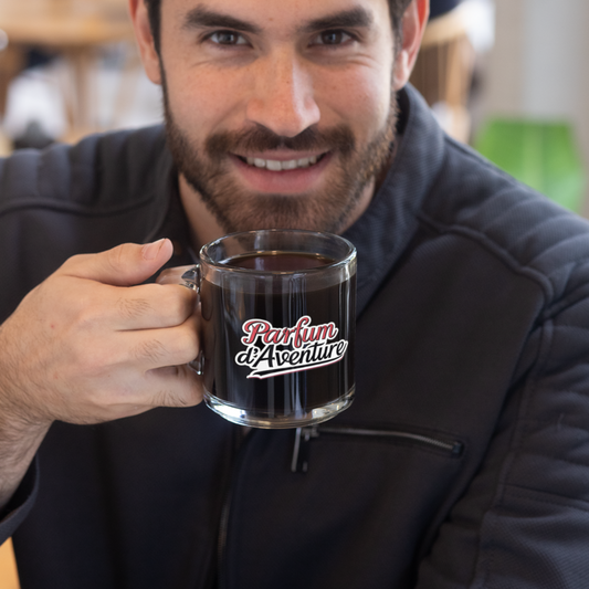 Glass Mug Parfum d'Aventure