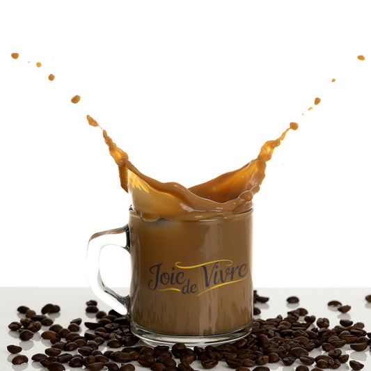 Glass Mug Joie de Vivre