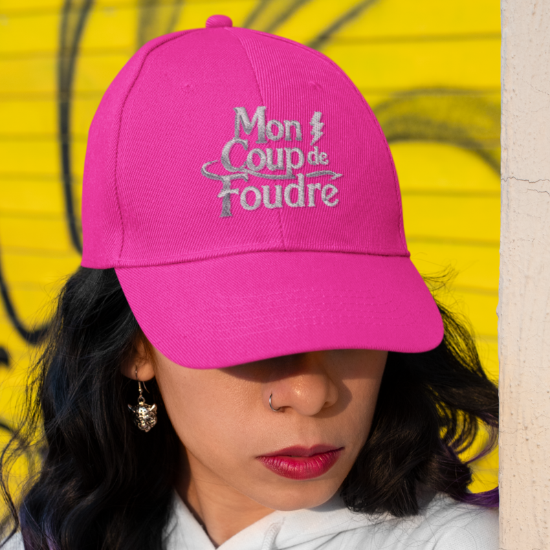 Cap Pink Mon Coup de Foudre