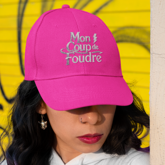 Cap Pink Mon Coup de Foudre