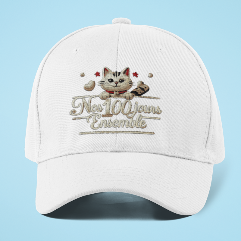 Cap White 100 Jours Ensemble Cat