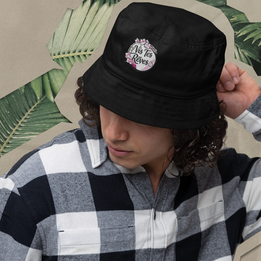 Hat Bob Black Vis Tes Rêves Circle Black