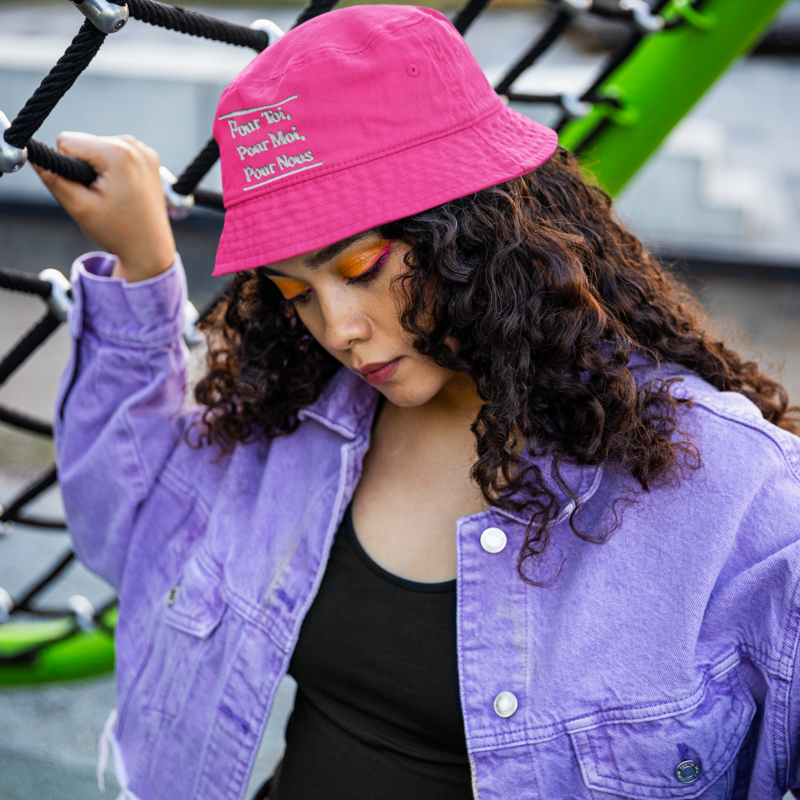 Hat Bob Pink Pour Toi Pour Moi Pour Nous