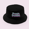 Load image into Gallery viewer, Hat Bob Black Pensée Positive
