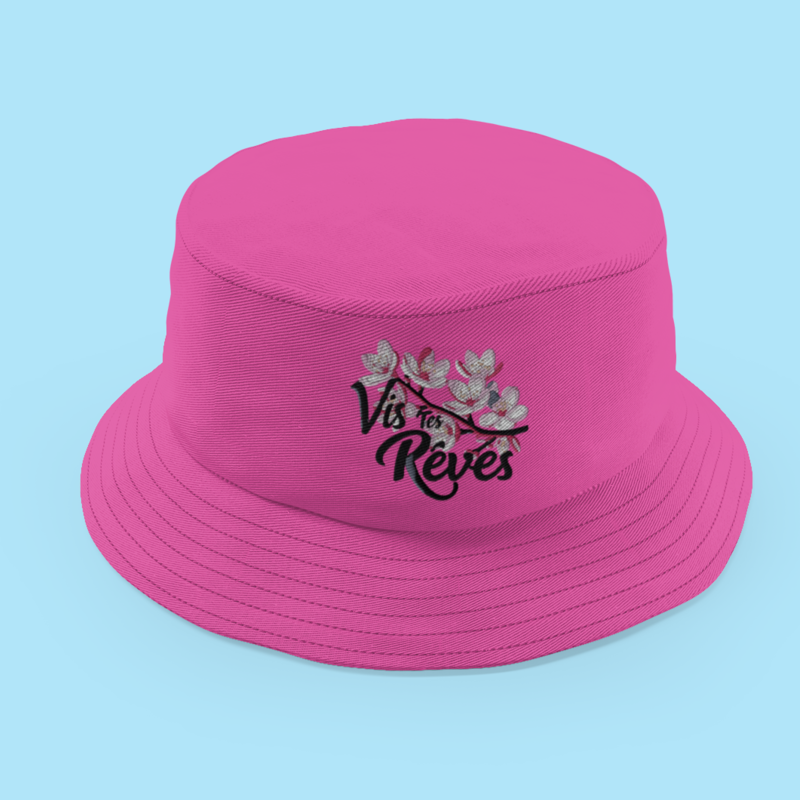 Hat Bob Pink Vis Tes Rêves Cherry Blossoms