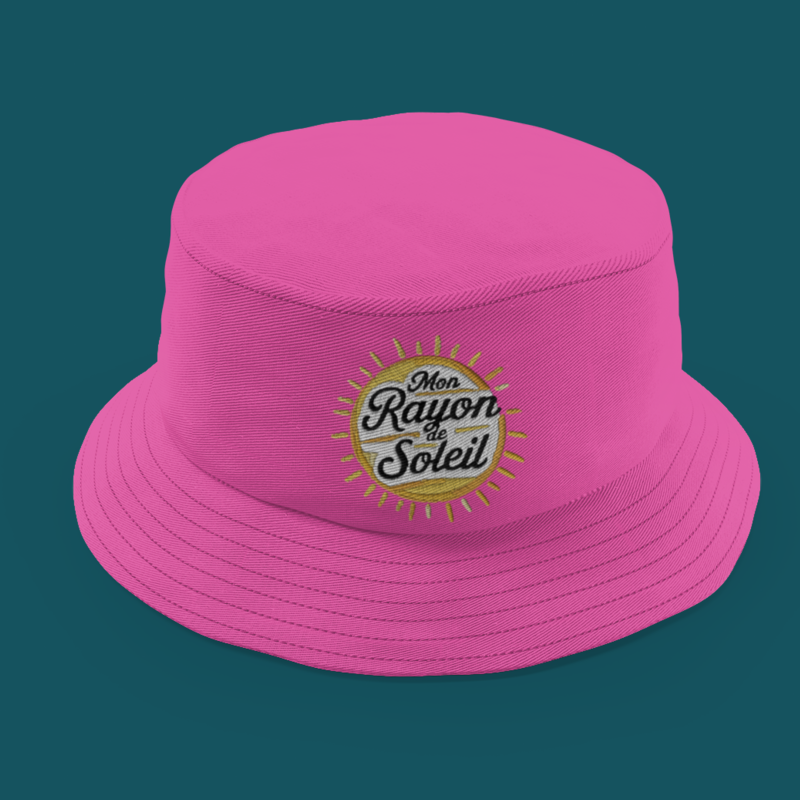 Hat Bob Pink Mon Rayon de Soleil