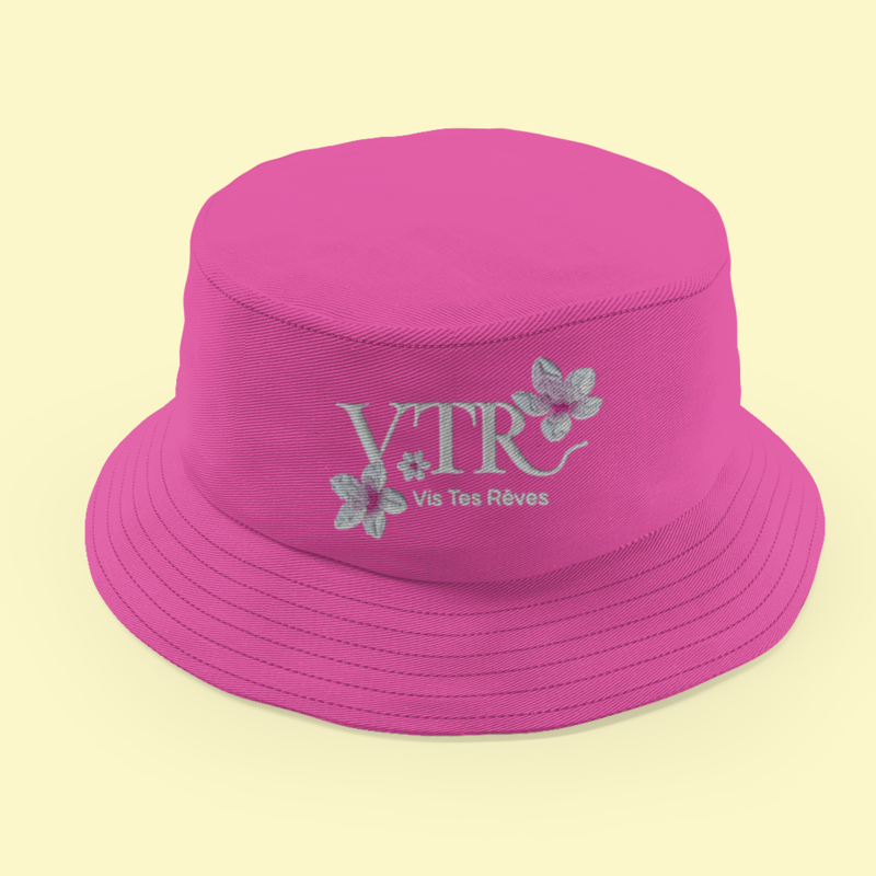 Hat Bob Pink VTR White Sakura