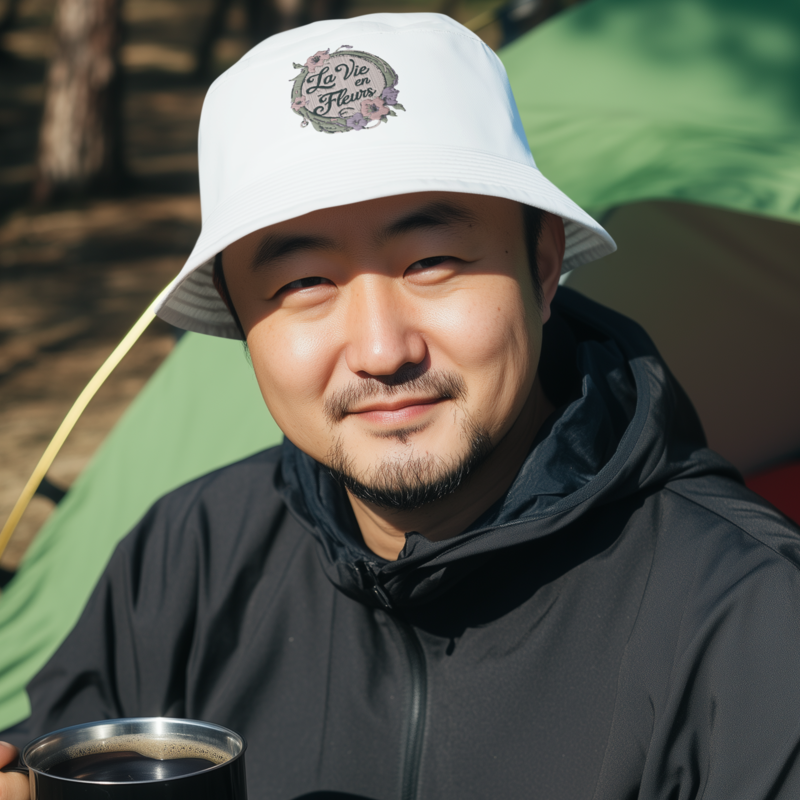 Hat Bob White La Vie en Fleurs