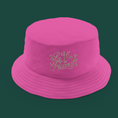Load image into Gallery viewer, Hat Bob Pink La Vie en Fleurs Gold
