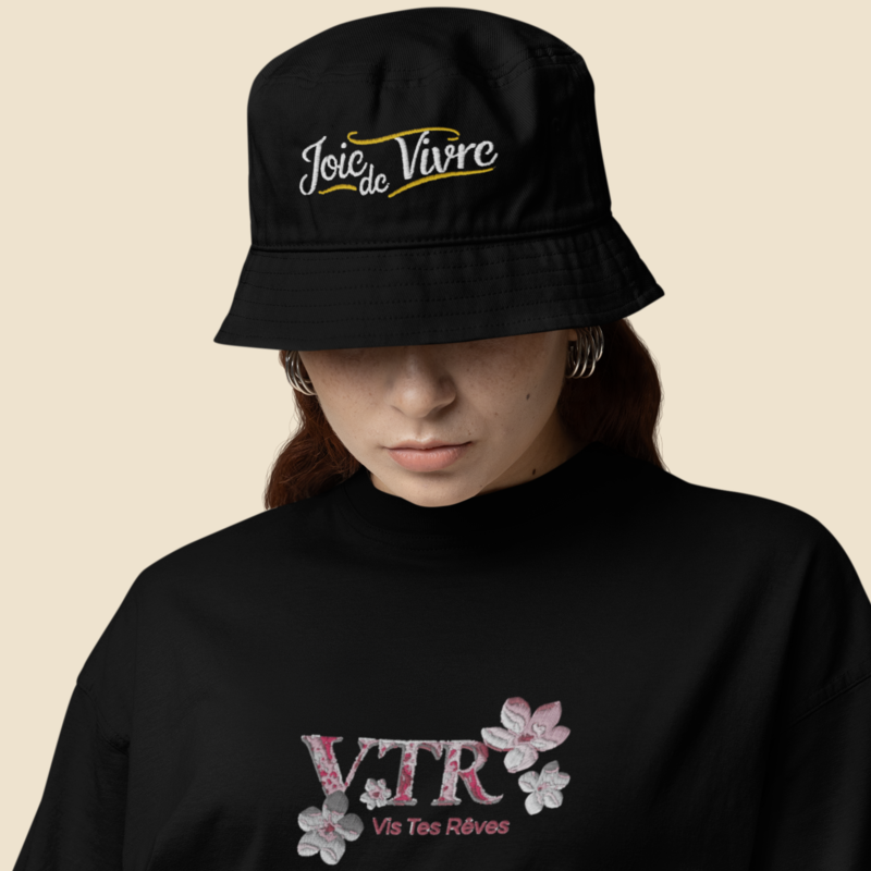 Hat Bob Black Joie de Vivre